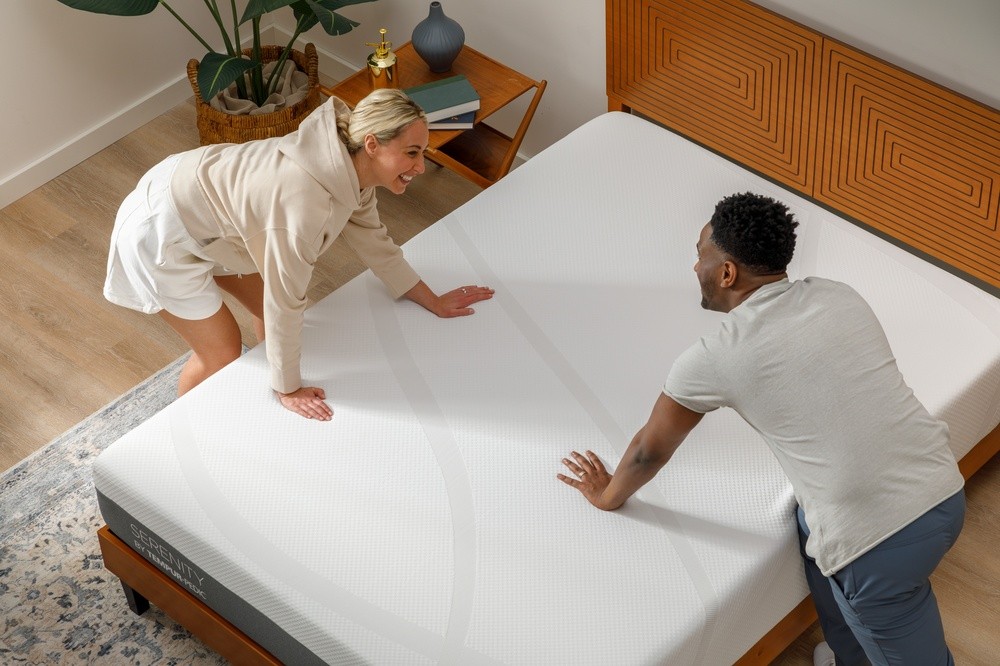 Couple with Serenity Mattress